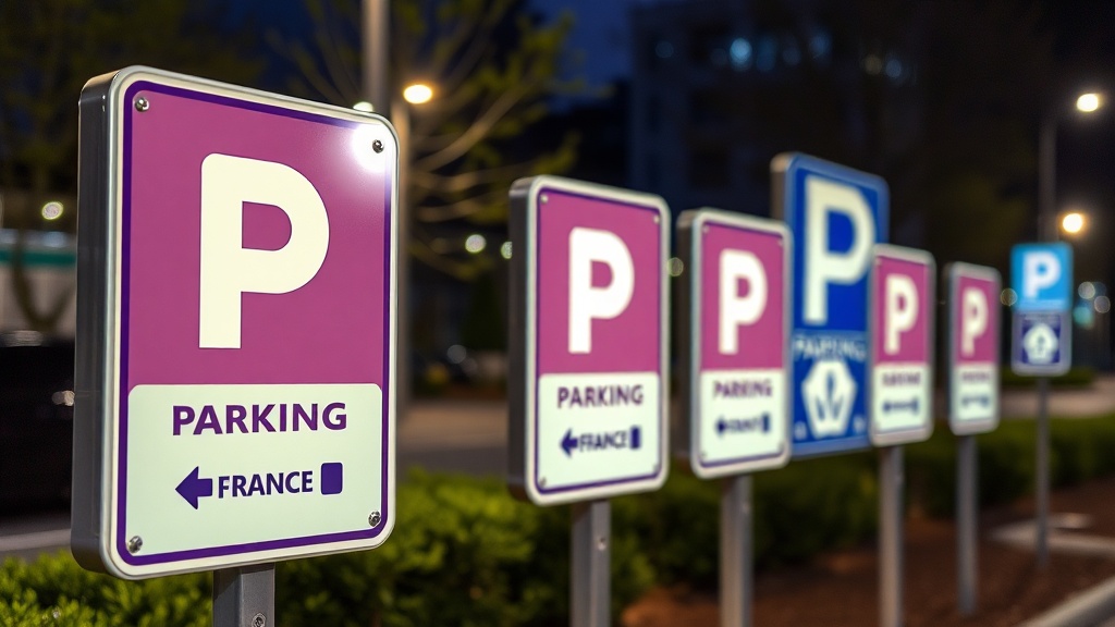 signaletique parking marquage France - Parking Actus