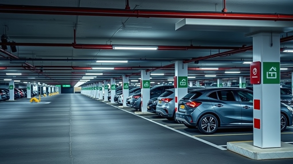 Professional photograph Tarification recharge parking modles et benchmarks France French parking fa