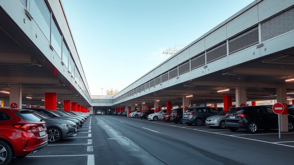 Professional photograph Parking et Urbanisme Enjeux et Solutions 2026 French parking facility moder