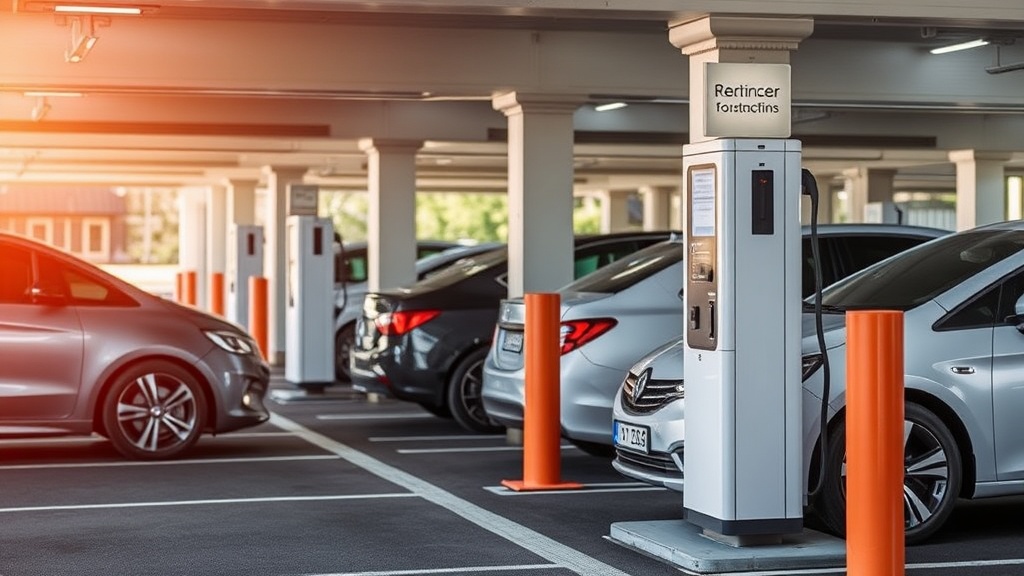 Bornes de Recharge Parking  Rglementation et Ins solution equipement technologique parking - Parking Actus