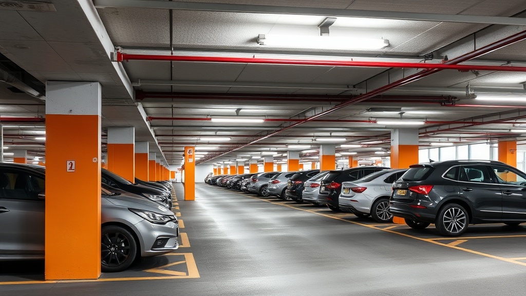 Professional photograph Gestion de Parking Optimisation et Rentabilit 2026 French parking facility